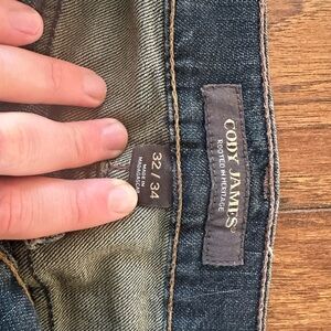 Cody James Men's Straight Jeans - Dark Blue